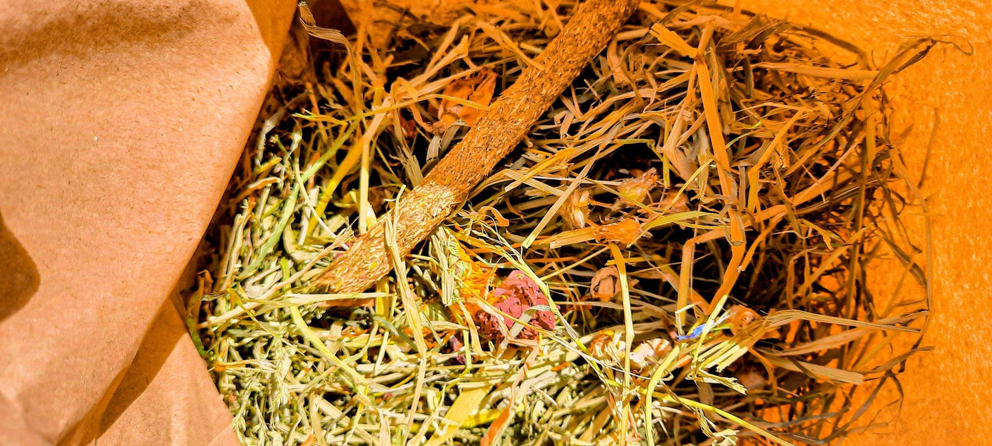 Hay Surprise Bag - Homemade For Pets