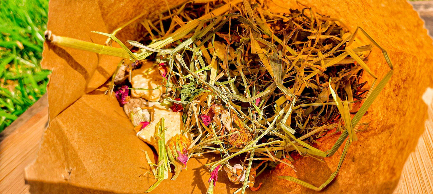 Hay Surprise Bag - Homemade For Pets